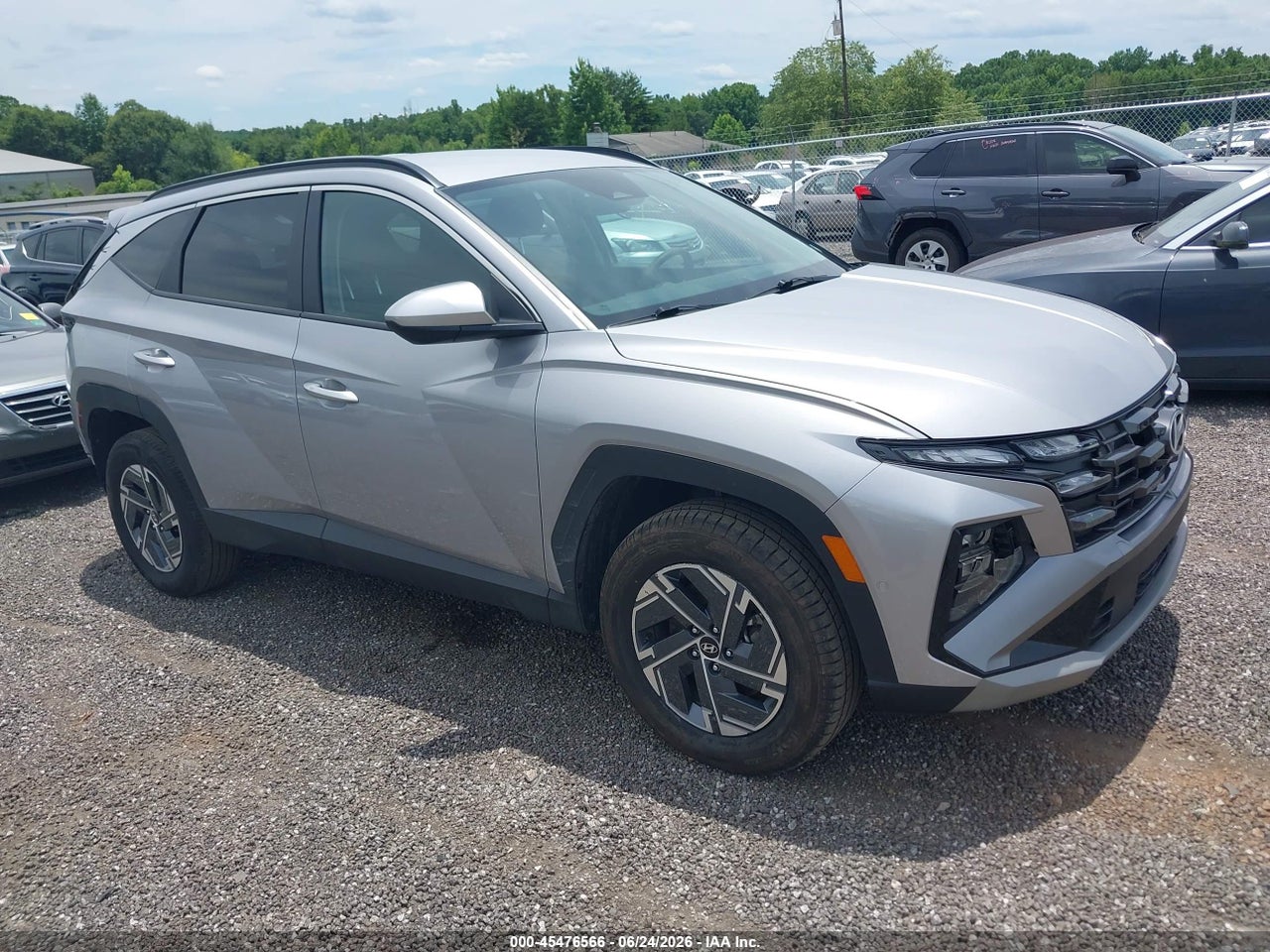 KM8JBDD17SU****** · 2025 HYUNDAI TUCSON HYBRID BLUE
