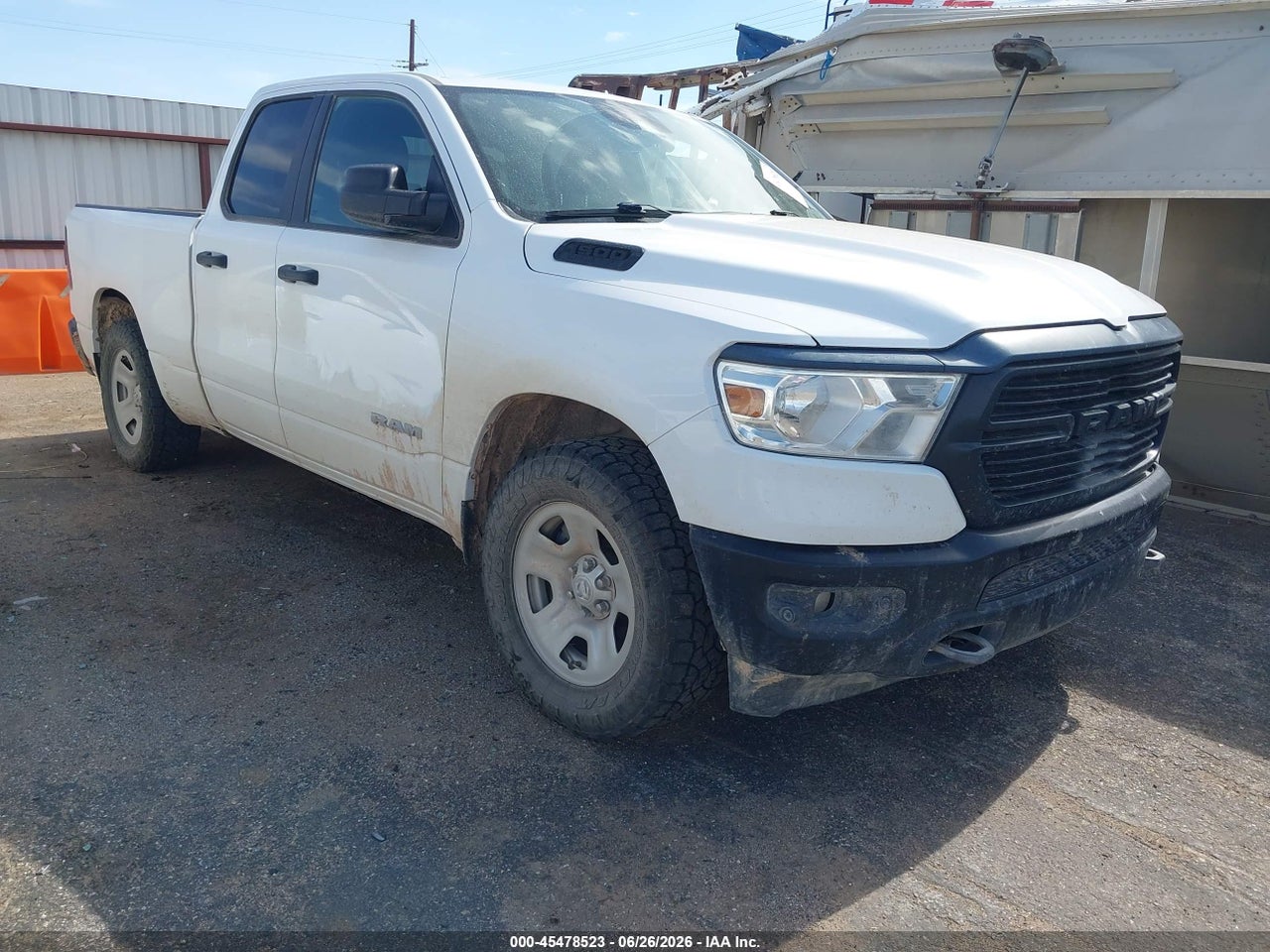 1C6SRFCT5NN****** · 2022 RAM 1500 TRADESMAN  4X4 6'4 BOX