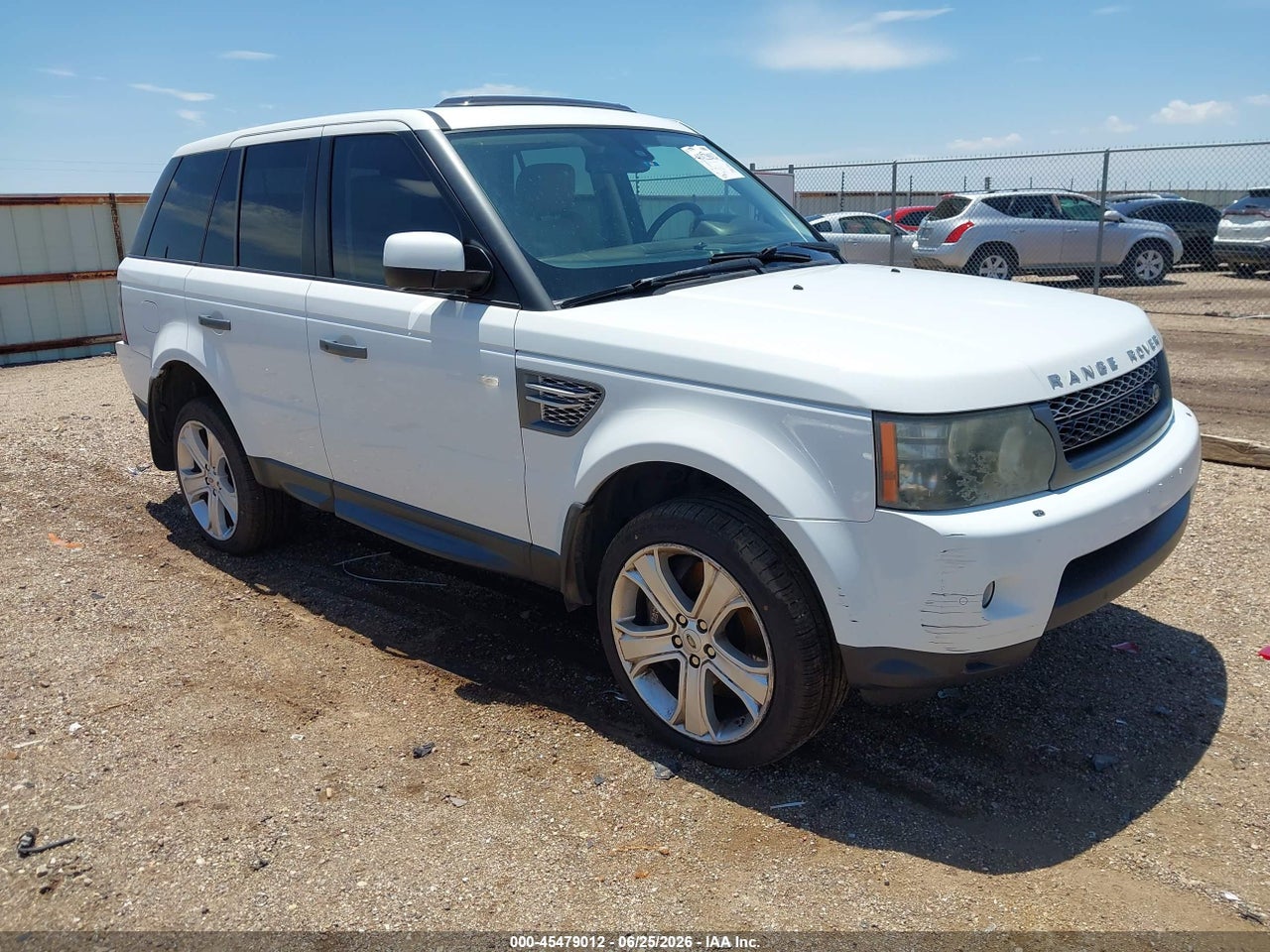 SALSH2E49BA****** · 2011 LAND ROVER RANGE ROVER SPORT SUPERCHARGED