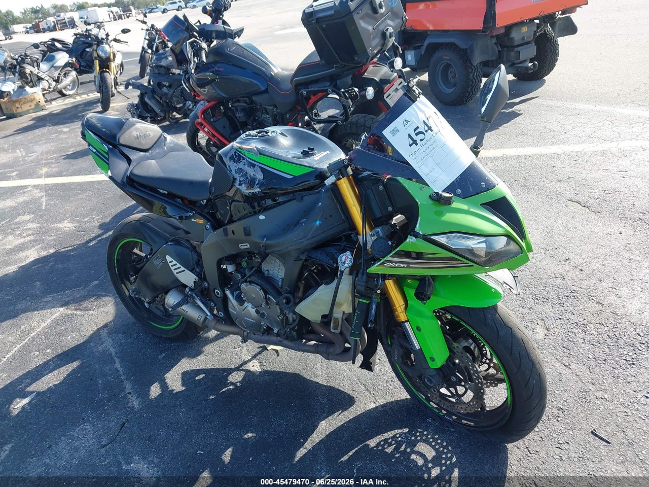 JKBZXJE15DA****** · 2013 KAWASAKI ZX636 E