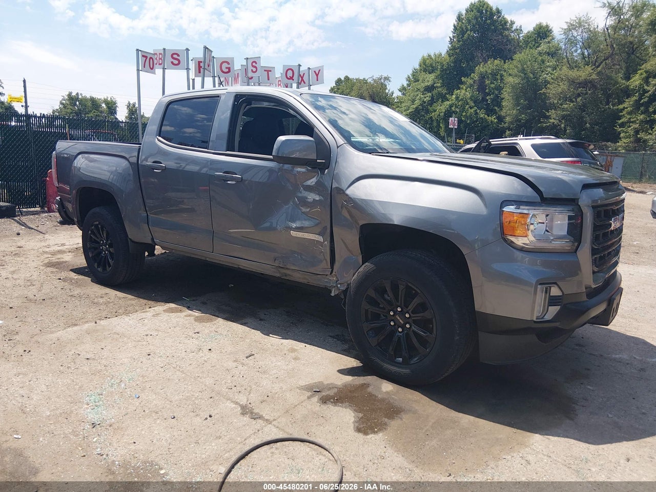 1GTG6CEN3N1****** · 2022 GMC CANYON 4WD  SHORT BOX ELEVATION