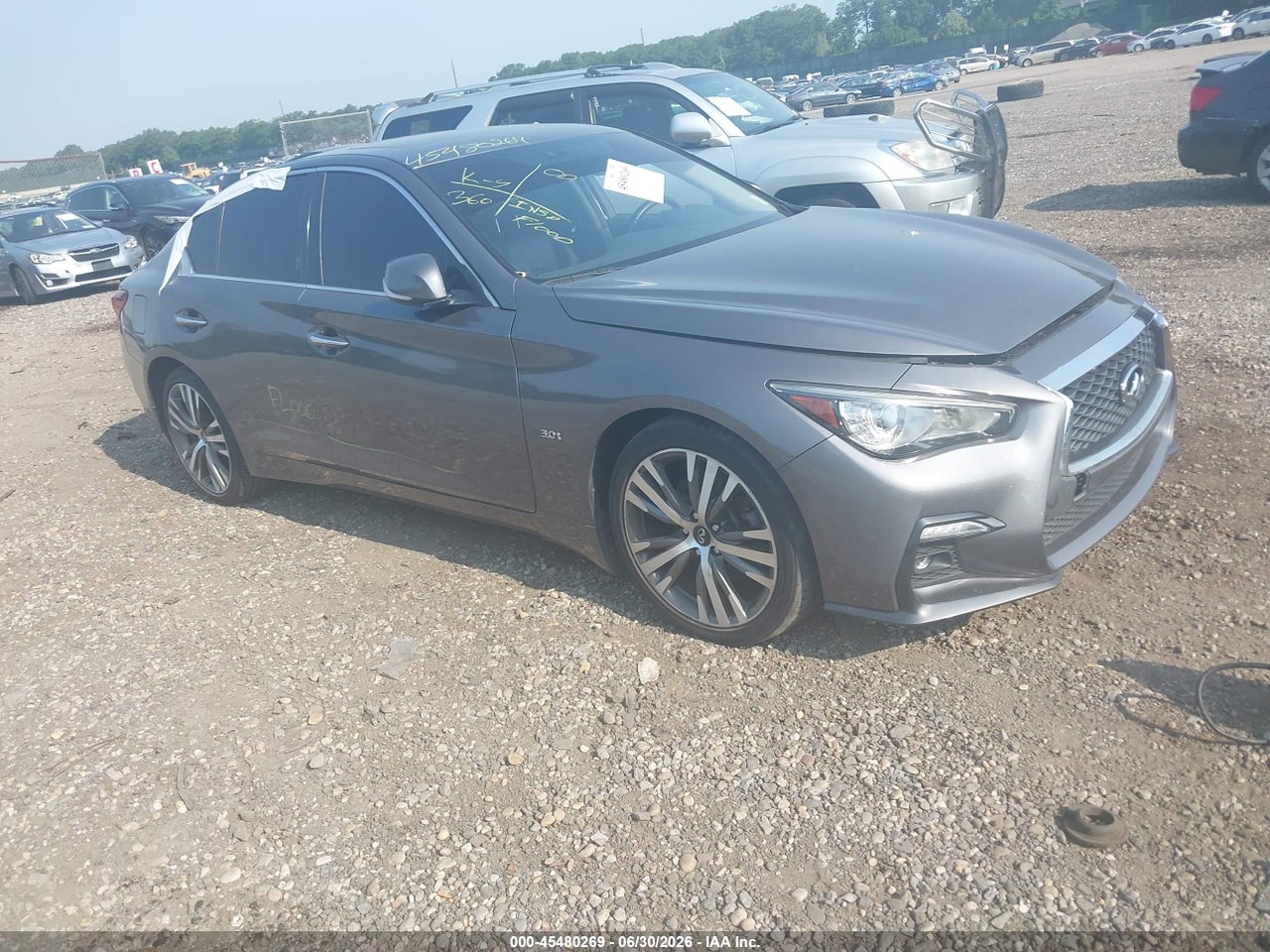 JN1EV7AR0JM****** · 2018 INFINITI Q50 3.0T SPORT