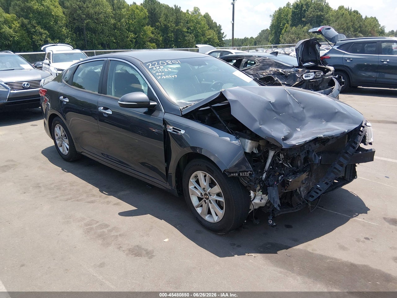KNAGT4L38J5****** · 2018 KIA OPTIMA LX