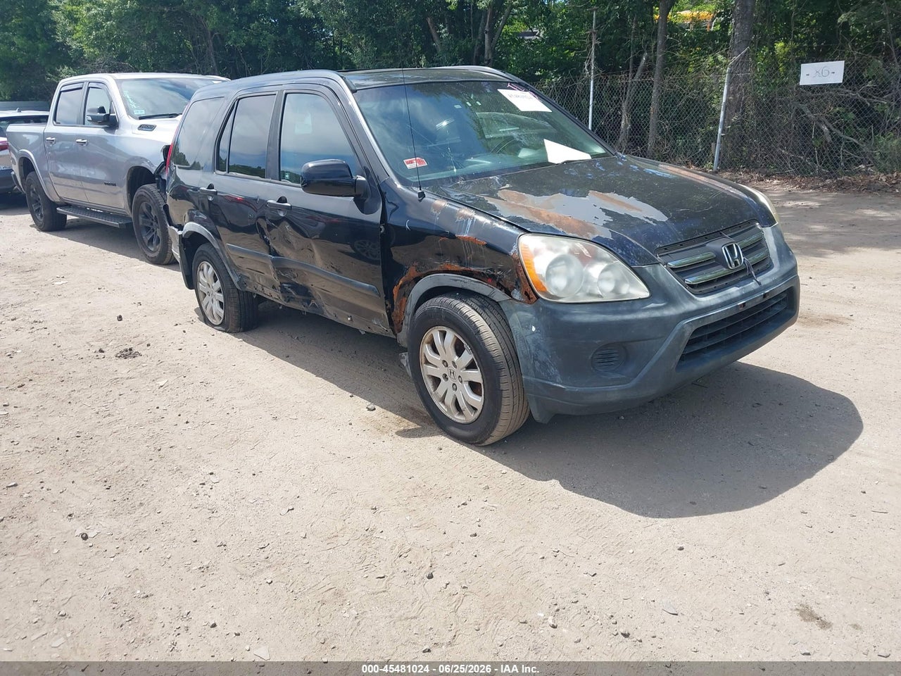 JHLRD788X6C****** · 2006 HONDA CR-V EX