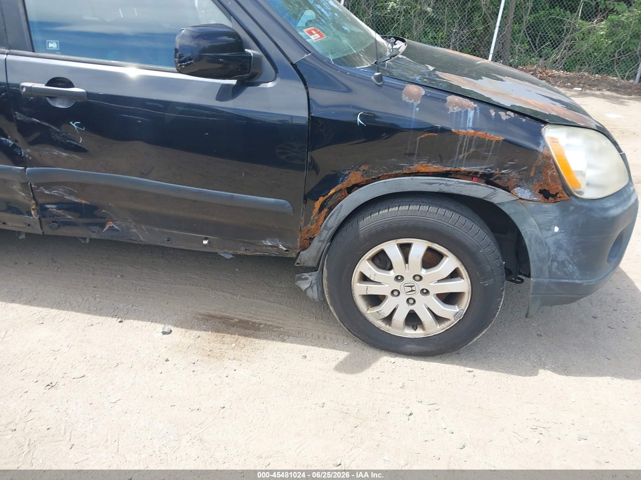 JHLRD788X6C****** · 2006 HONDA CR-V EX · 6/11