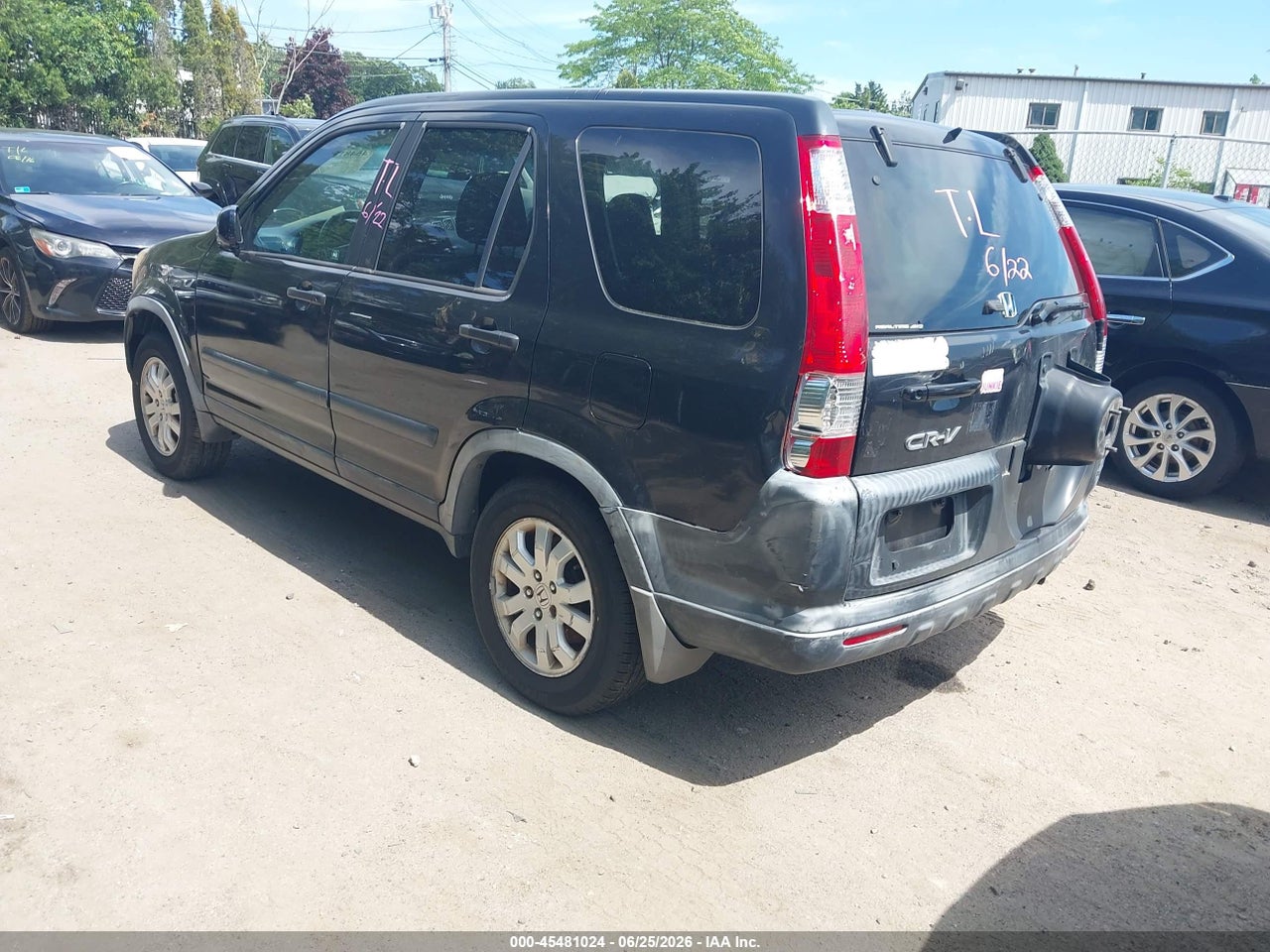 JHLRD788X6C****** · 2006 HONDA CR-V EX · 3/11