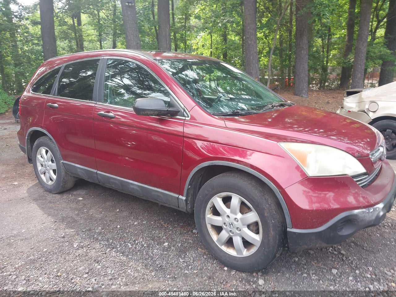 5J6RE48559L****** · 2009 HONDA CR-V EX