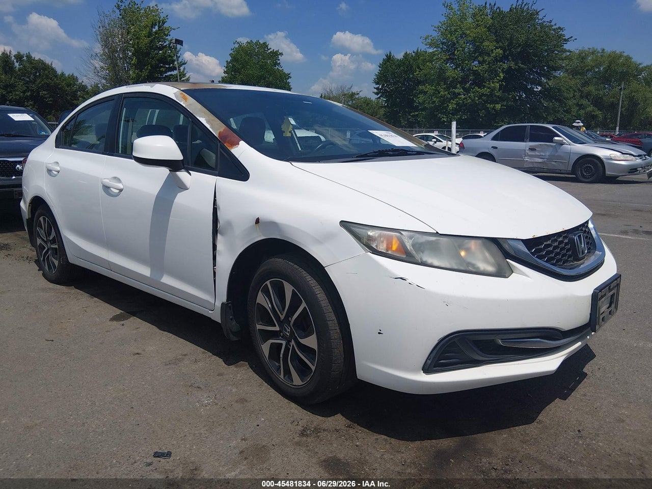 19XFB2F83DE****** · 2013 HONDA CIVIC EX