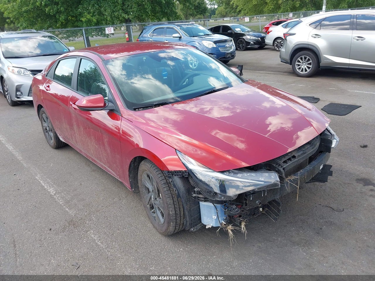 KMHLM4AG4PU****** · 2023 HYUNDAI ELANTRA SEL