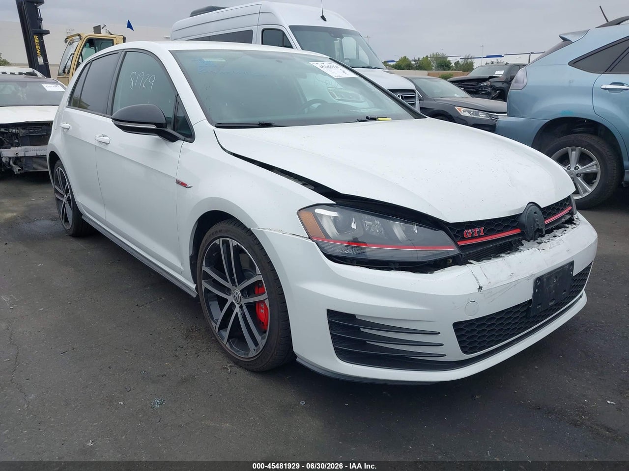 3VW447AU8HM****** · 2017 VOLKSWAGEN GOLF GTI AUTOBAHN 4-DOOR/S 4-DOOR/SE 4-DOOR/SPORT 4-DOOR