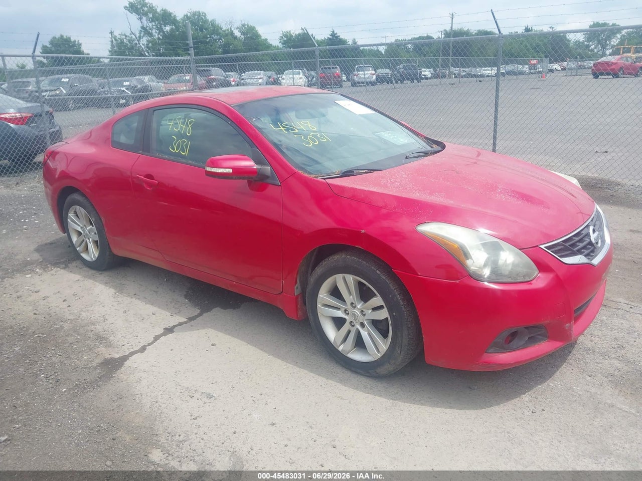 1N4AL2EP1BC****** · 2011 NISSAN ALTIMA 2.5 S