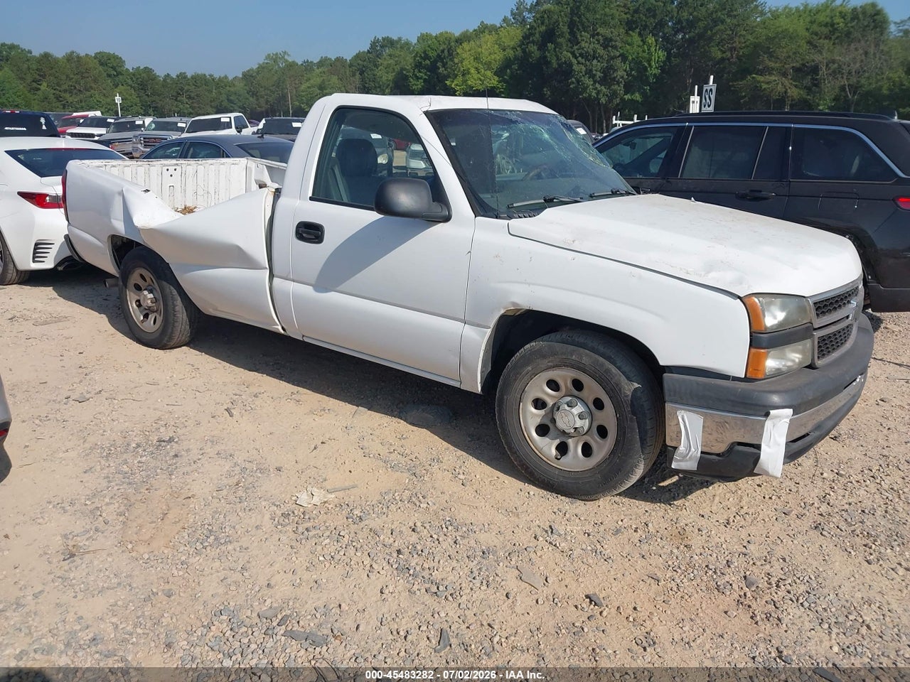 1GCEC14Z56E****** · 2006 CHEVROLET SILVERADO 1500 WORK TRUCK