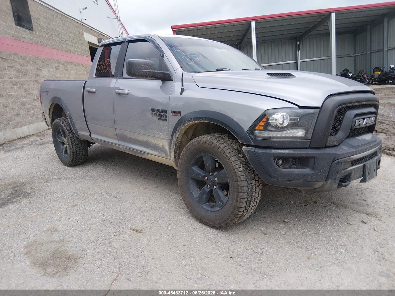 1C6RR7GT9KS****** · 2019 RAM 1500 CLASSIC WARLOCK  4X4 6'4 BOX