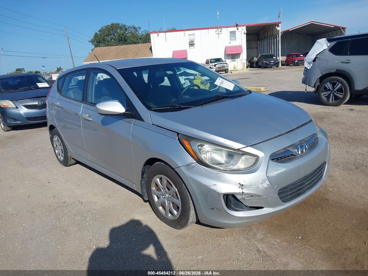 KMHCT5AE3DU****** · 2013 HYUNDAI ACCENT GS