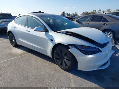 5YJ3E1EA1SF****** · 2025 TESLA MODEL 3 LONG RANGE REAR-WHEEL DRIVE/STANDARD REAR-WHEEL DRIVE