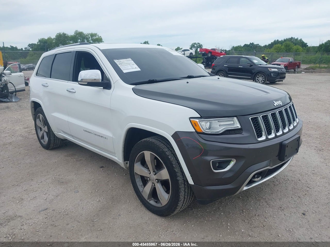 1C4RJFCG6EC****** · 2014 JEEP GRAND CHEROKEE OVERLAND
