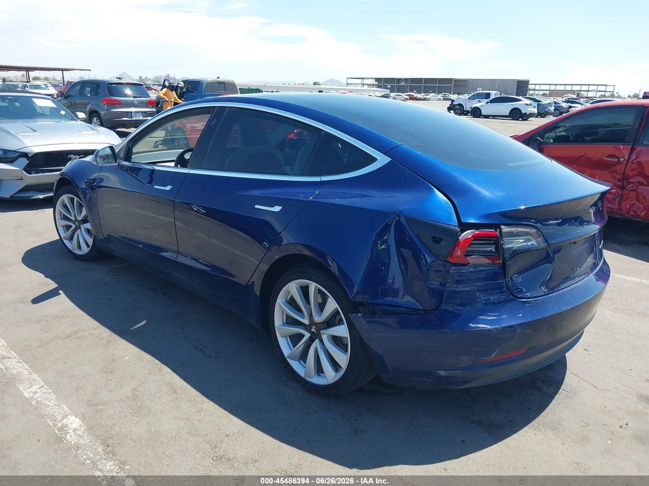 5YJ3E1EB6JF****** · 2018 TESLA MODEL 3 LONG RANGE/PERFORMANCE · 3/11