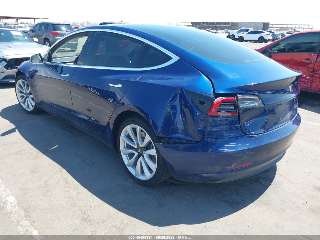 5YJ3E1EB6JF****** · 2018 TESLA MODEL 3 LONG RANGE/PERFORMANCE · 6/11