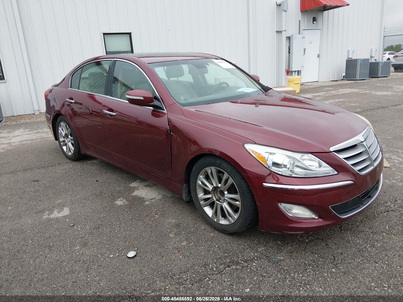 KMHGC4DD4DU****** · 2013 HYUNDAI GENESIS 3.8