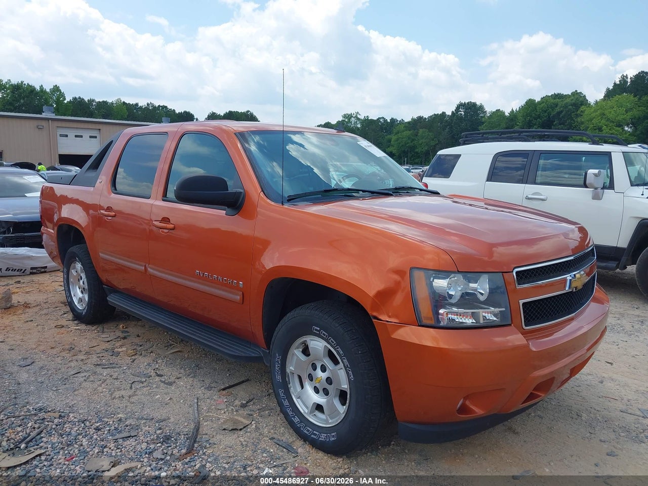 3GNFK12397G****** · 2007 CHEVROLET AVALANCHE 1500 LT