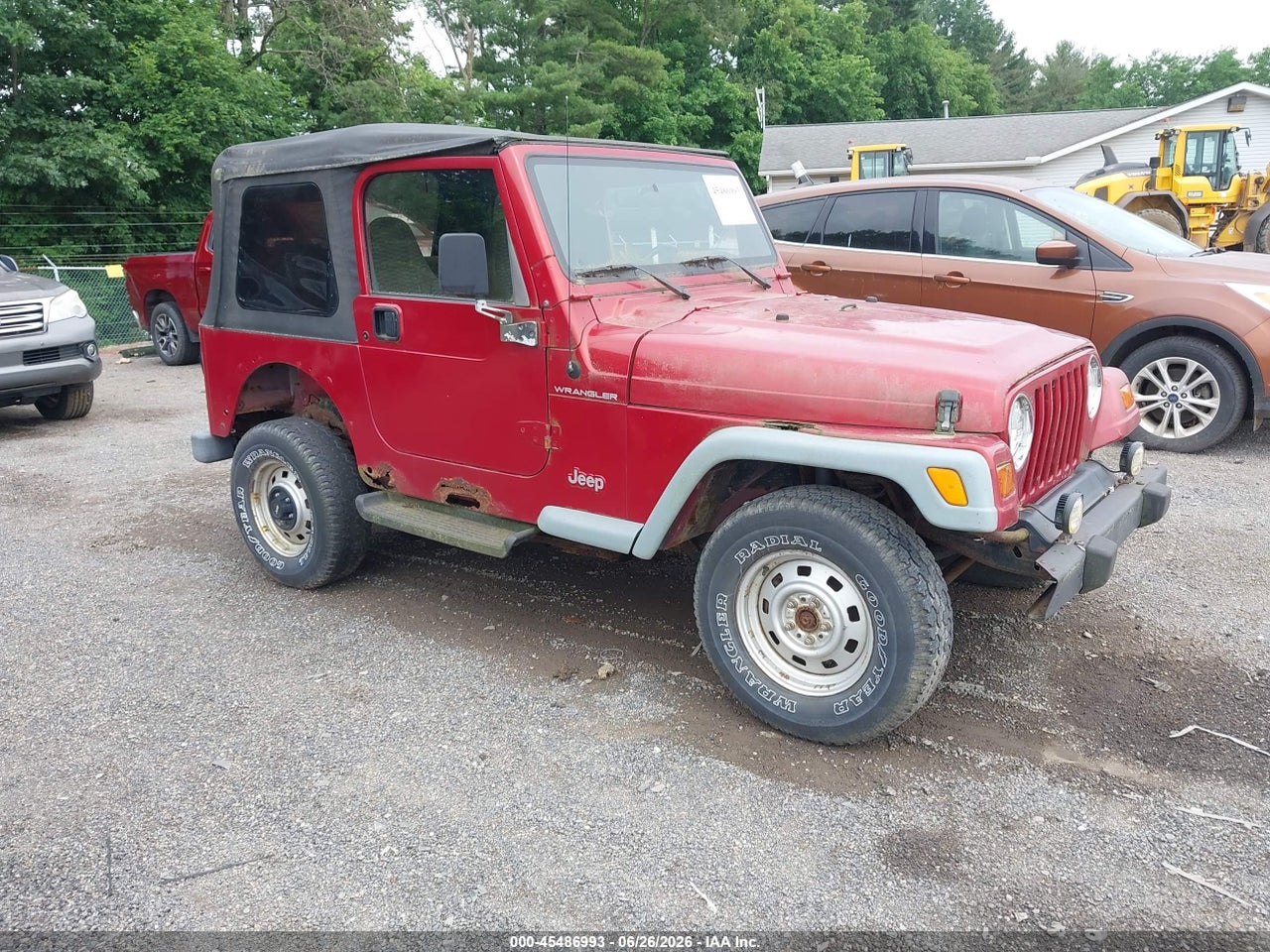 1J4FY29P1XP****** · 1999 JEEP WRANGLER SE