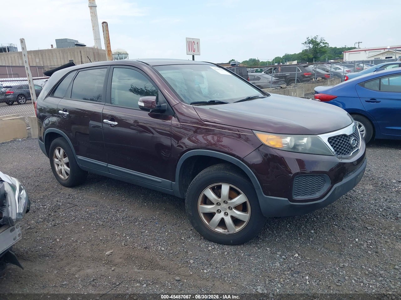 5XYKT3A1XCG****** · 2012 KIA SORENTO LX