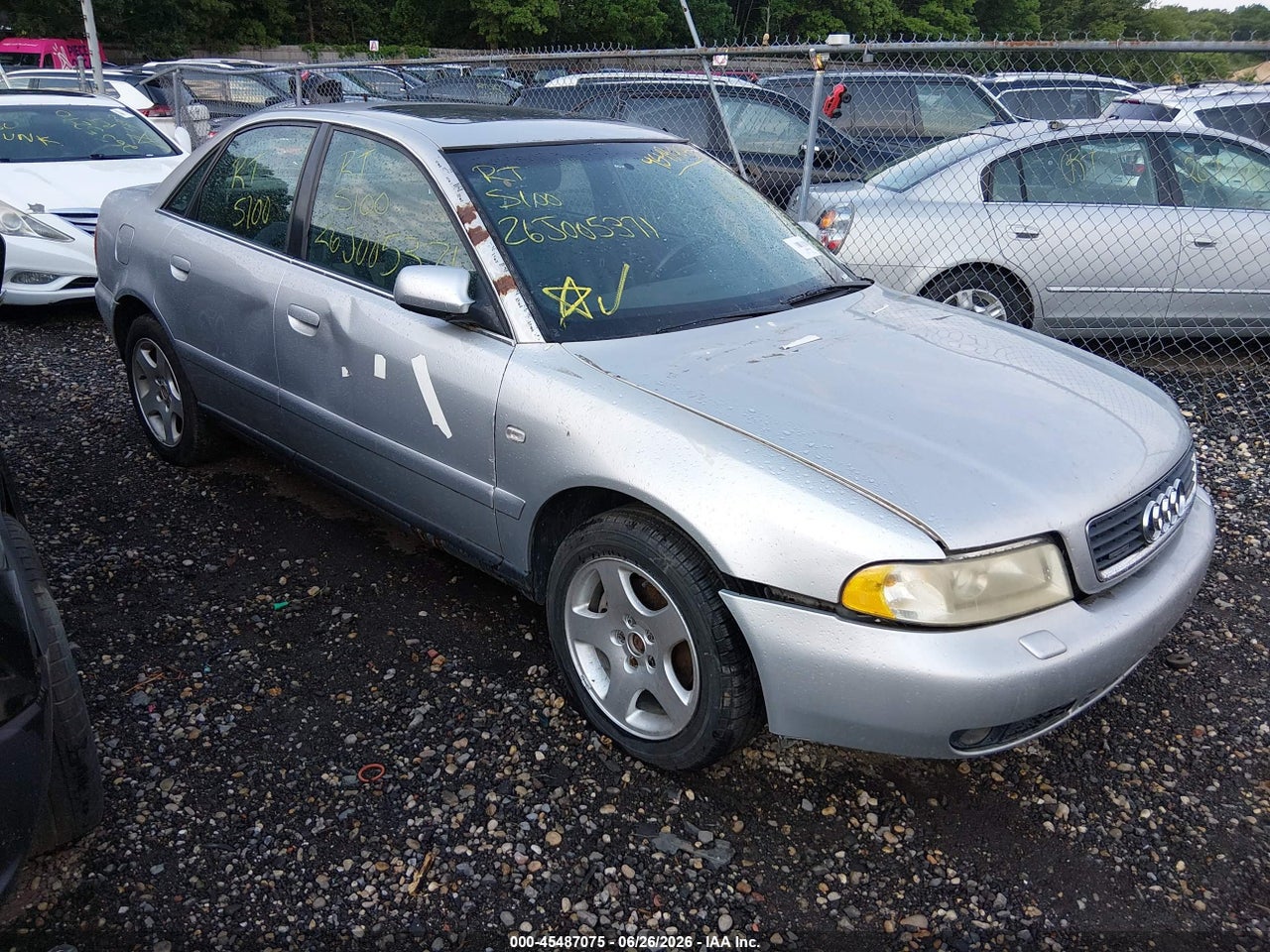 WAUDH28D0YA****** · 2000 AUDI A4 2.8