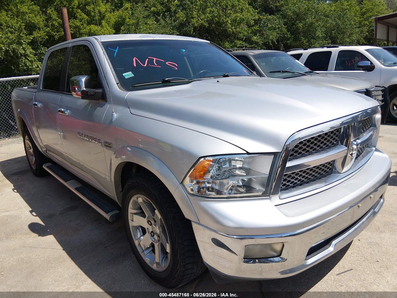 1C6RD6NT2CS****** · 2012 RAM 1500 LARAMIE