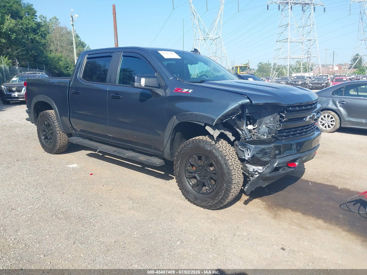 1GCPYFED2KZ****** · 2019 CHEVROLET SILVERADO 1500 LT TRAIL BOSS