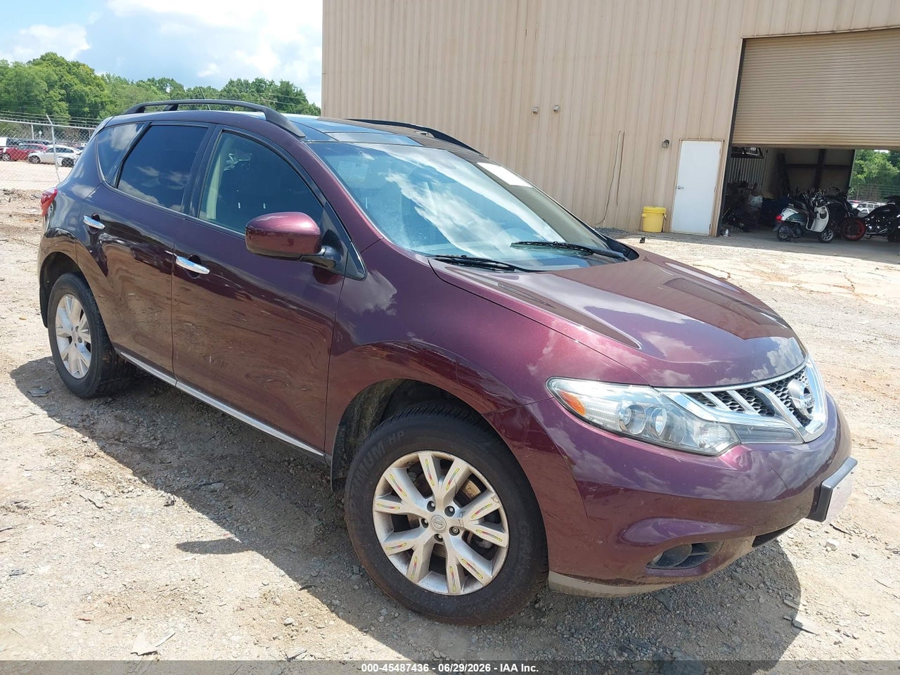 JN8AZ1MW8EW****** · 2014 NISSAN MURANO SL