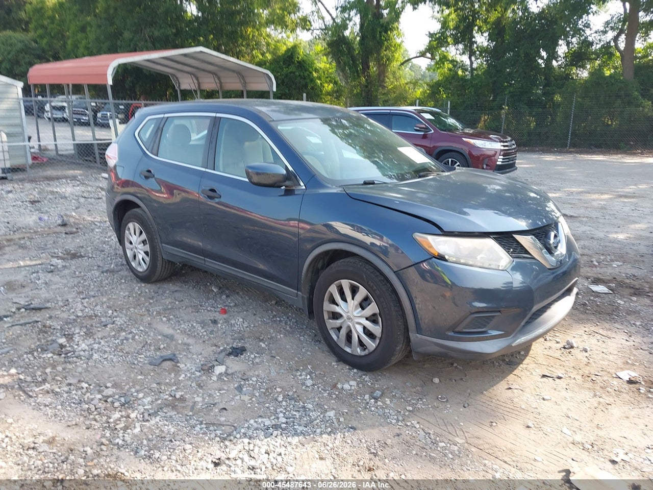 KNMAT2MT7GP****** · 2016 NISSAN ROGUE S