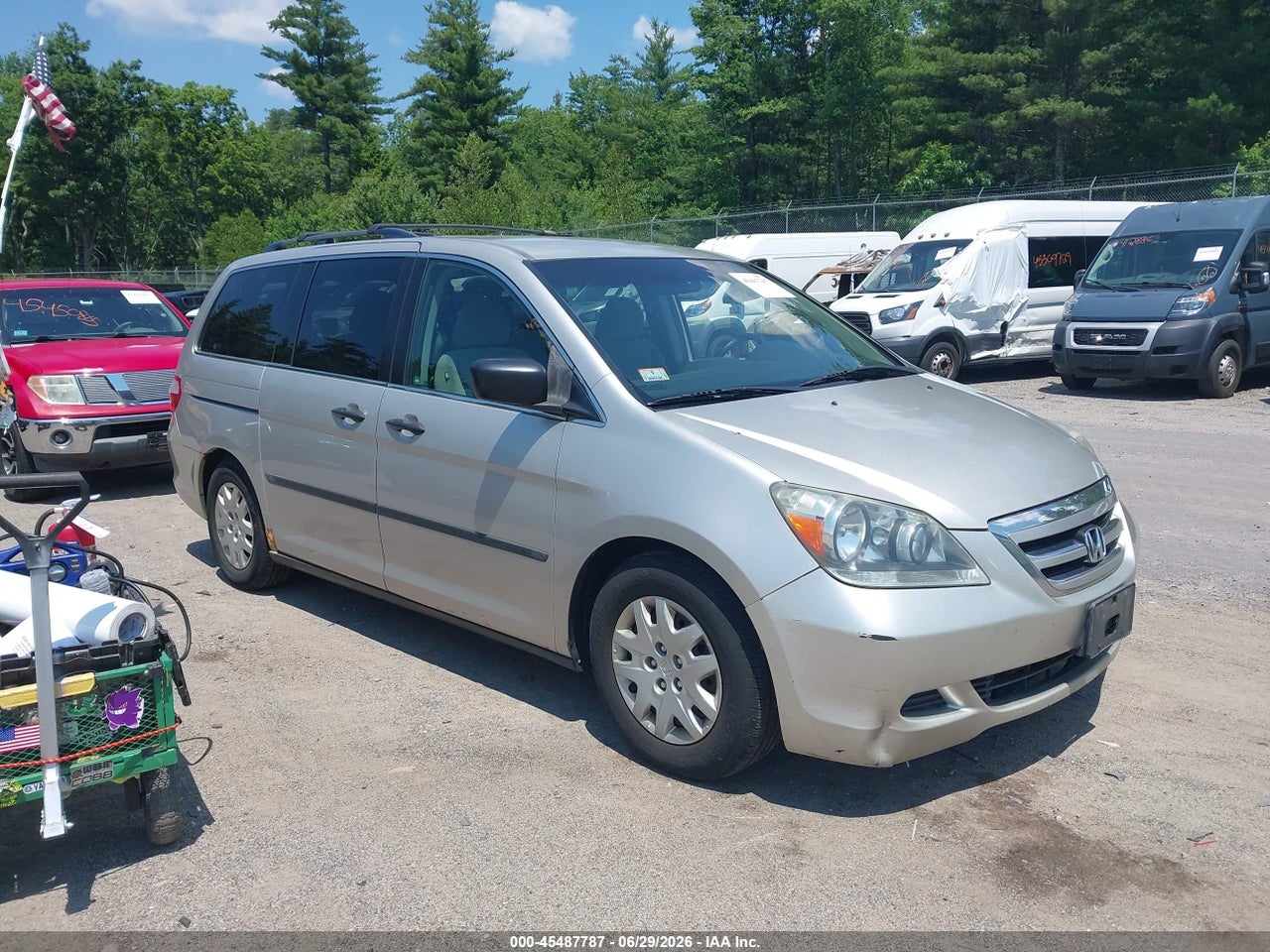 5FNRL382X7B****** · 2007 HONDA ODYSSEY LX