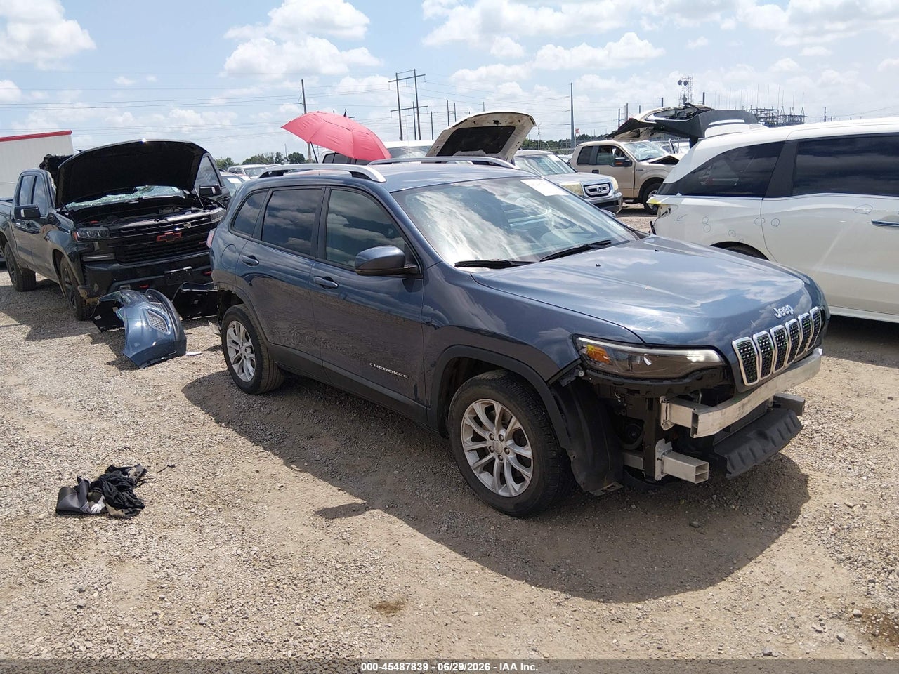 1C4PJLCB3MD****** · 2021 JEEP CHEROKEE LATITUDE FWD