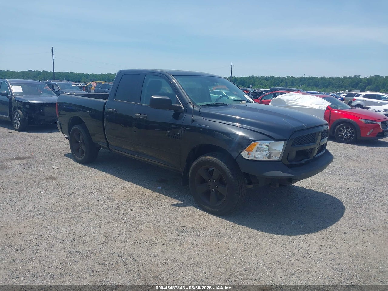 1C6RR7FGXHS****** · 2017 RAM 1500 EXPRESS  4X4 6'4 BOX