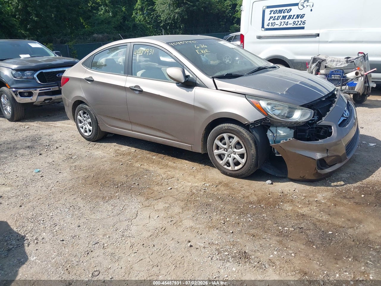 KMHCT4AE9CU****** · 2012 HYUNDAI ACCENT GLS