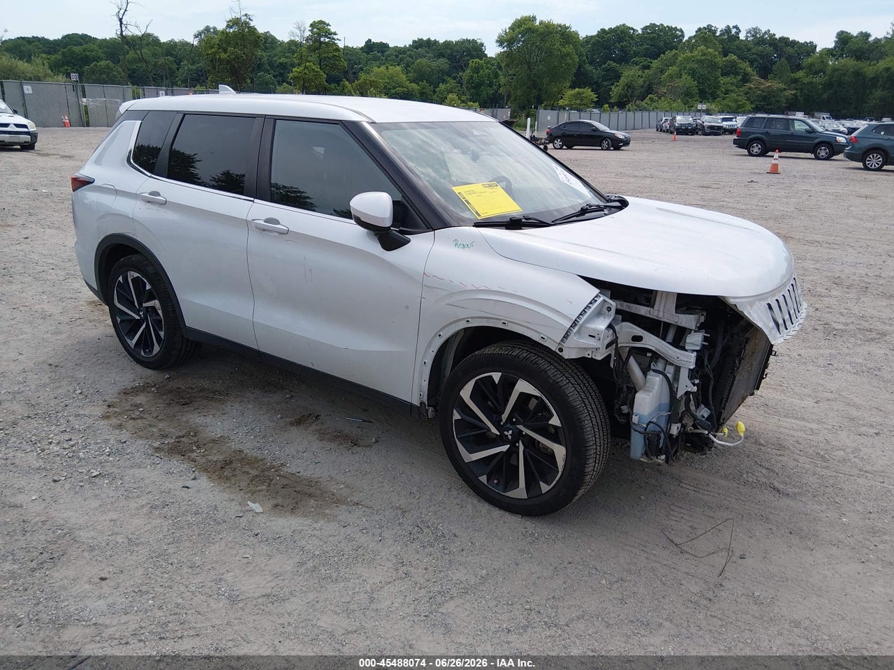 JA4J4TA89NZ****** · 2022 MITSUBISHI OUTLANDER ES 2.5 S-AWC