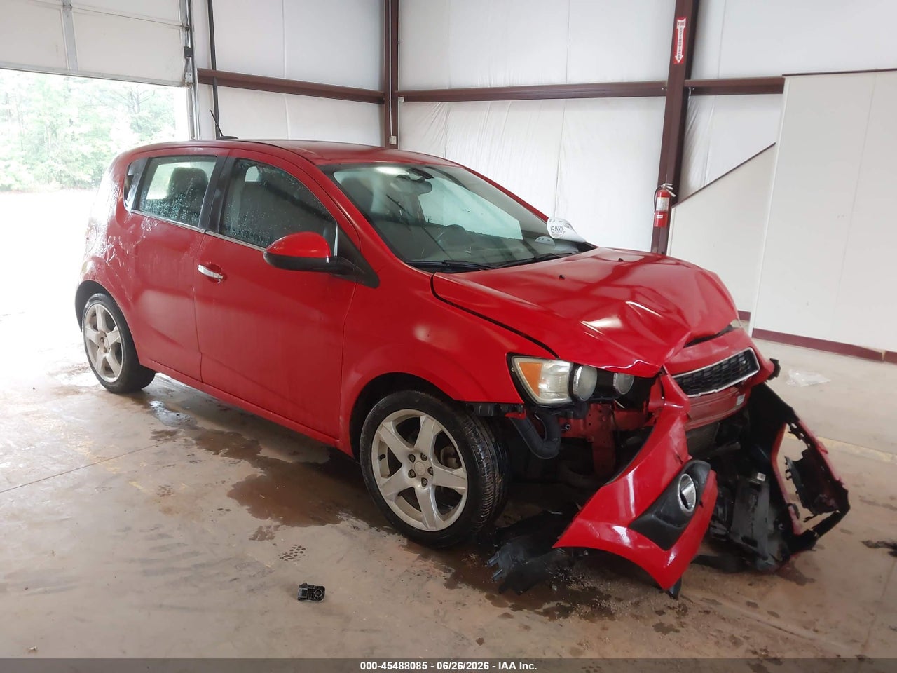 1G1JE6SB6F4****** · 2015 CHEVROLET SONIC LTZ AUTO