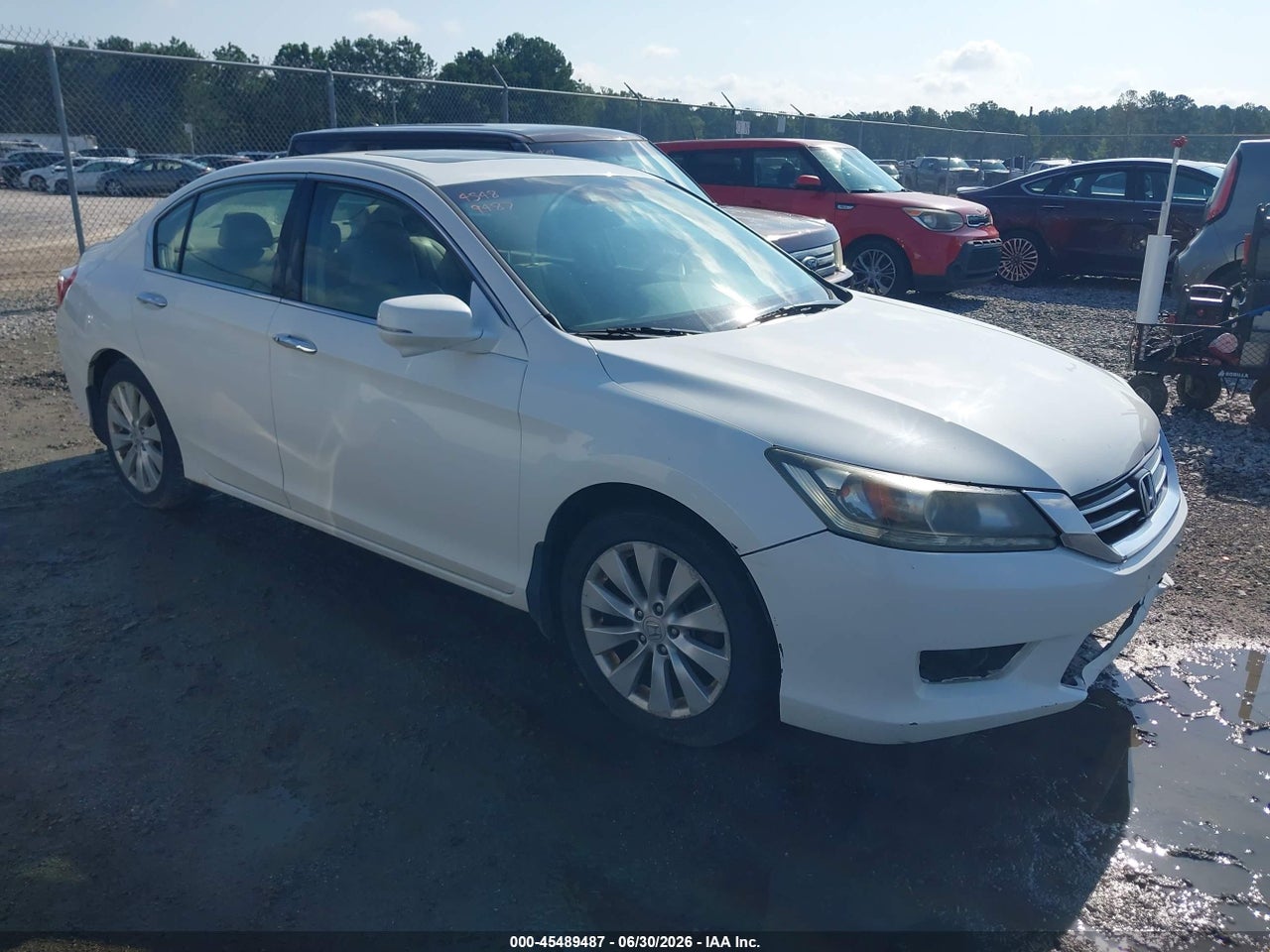 1HGCR3F82EA****** · 2014 HONDA ACCORD EX-L V-6