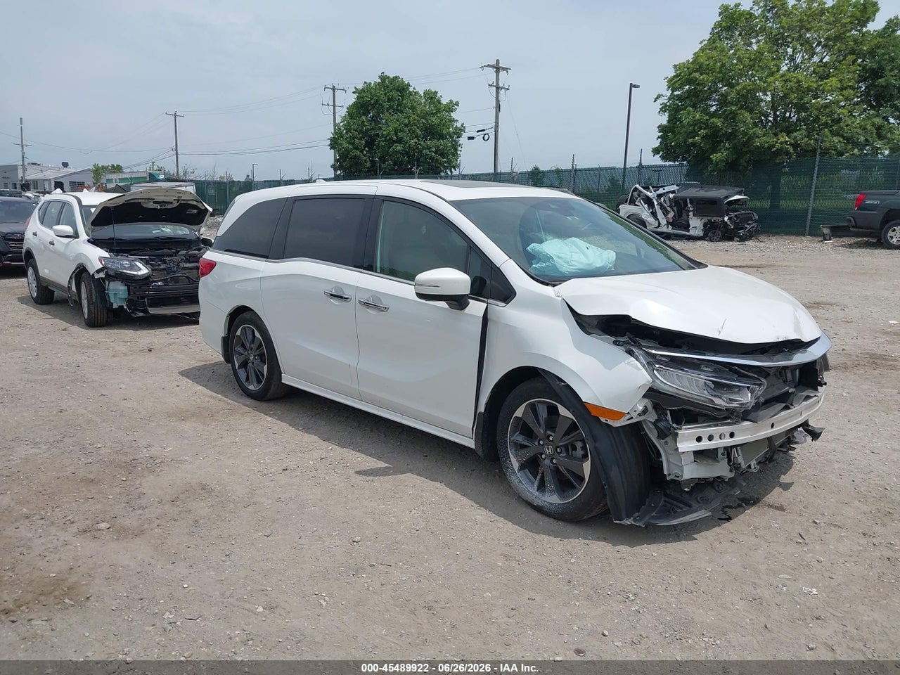 5FNRL6H94NB****** · 2022 HONDA ODYSSEY ELITE