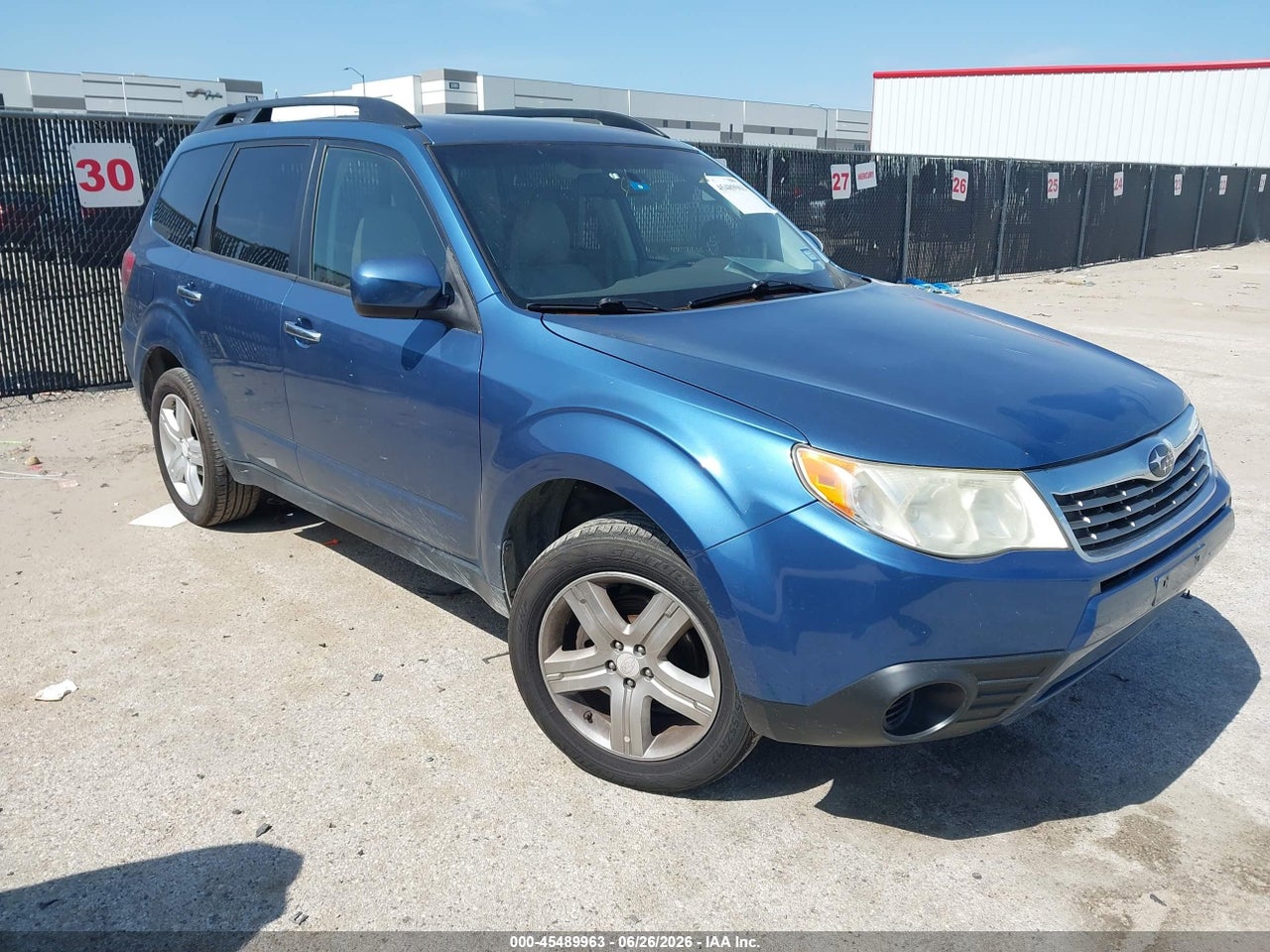 JF2SH63679H****** · 2009 SUBARU FORESTER 2.5X
