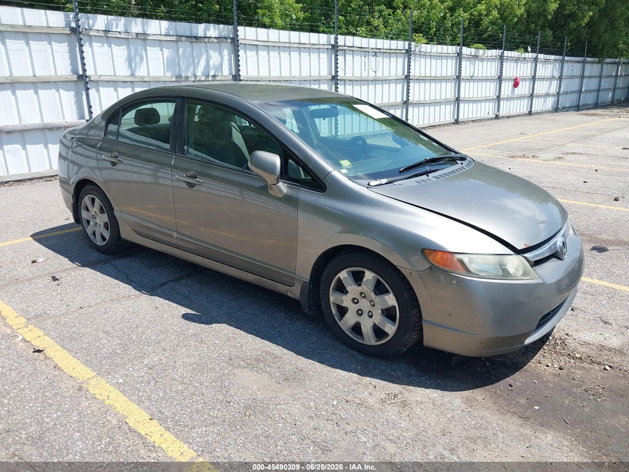 1HGFA16598L****** · 2008 HONDA CIVIC LX
