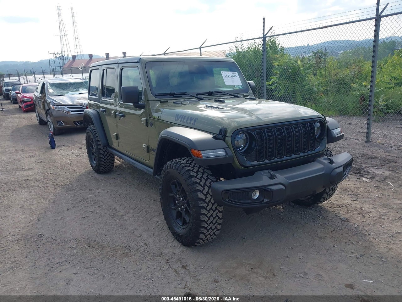 1C4PJXDG7TW****** · 2026 JEEP WRANGLER WILLYS 4X4