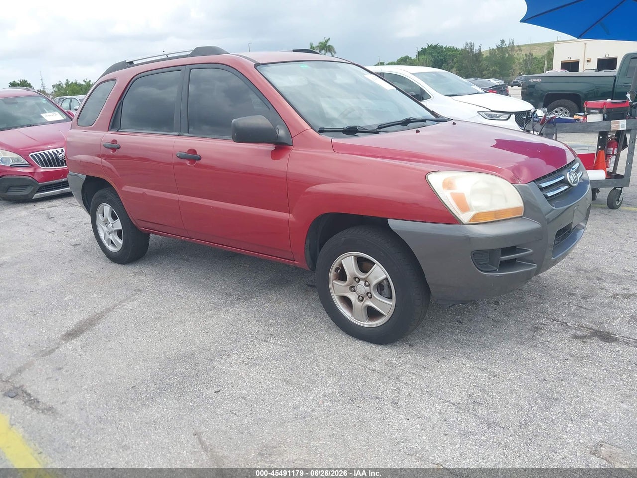 KNDJF724387****** · 2008 KIA SPORTAGE LX