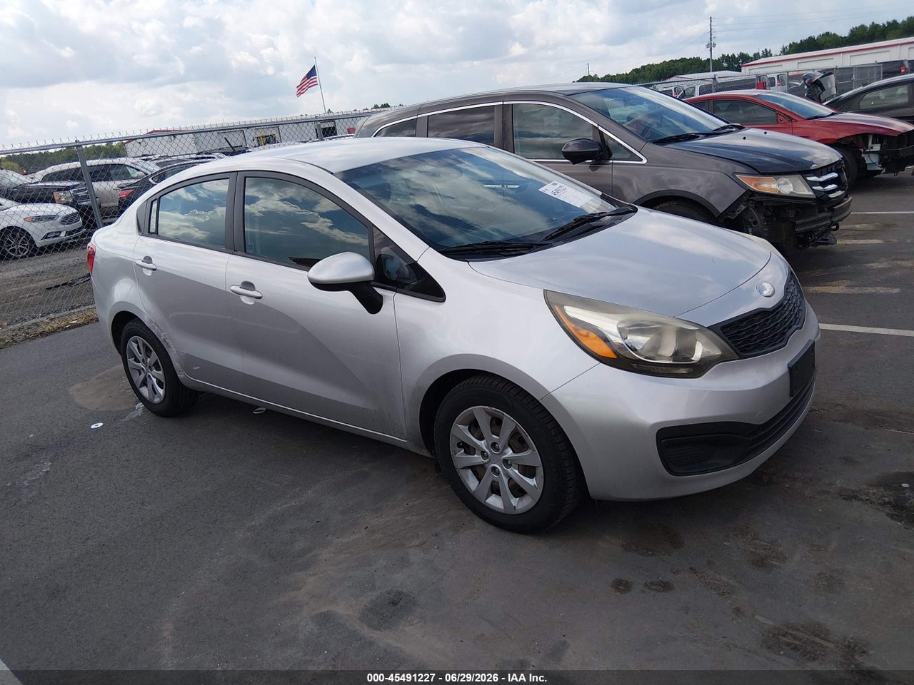KNADM4A3XD6****** · 2013 KIA RIO LX