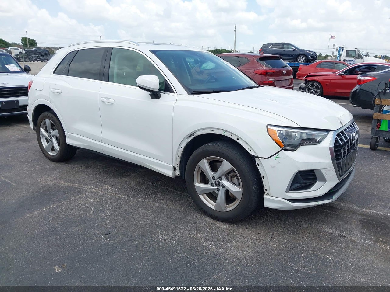 WA1AUCF34M1****** · 2021 AUDI Q3 PREMIUM 40 TFSI QUATTRO TIPTRONIC