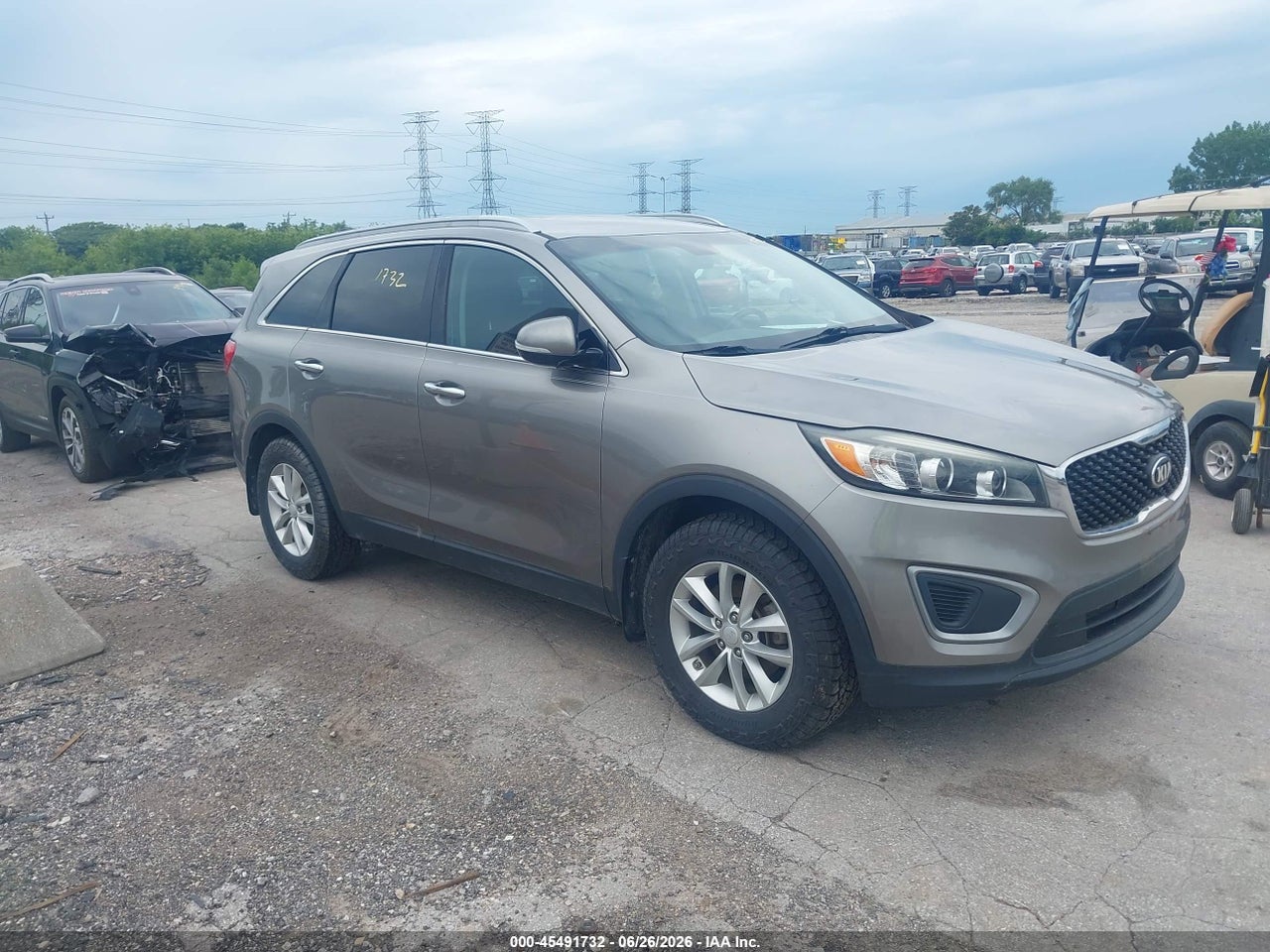 5XYPG4A36HG****** · 2017 KIA SORENTO 2.4L LX