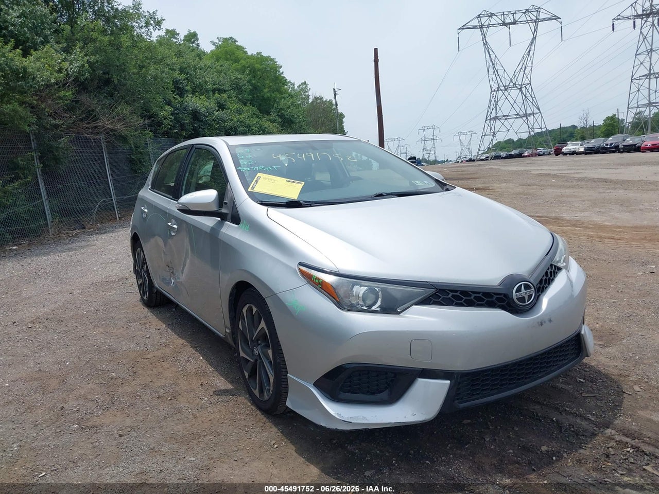 JTNKARJE7GJ****** · 2016 SCION IM