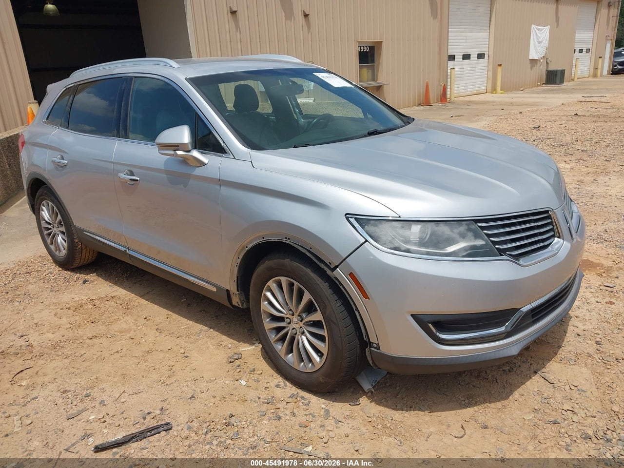 2LMTJ6KR7GB****** · 2016 LINCOLN MKX SELECT