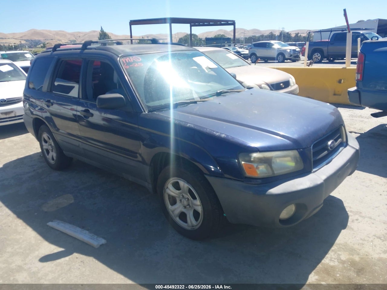 JF1SG63655H****** · 2005 SUBARU FORESTER 2.5X