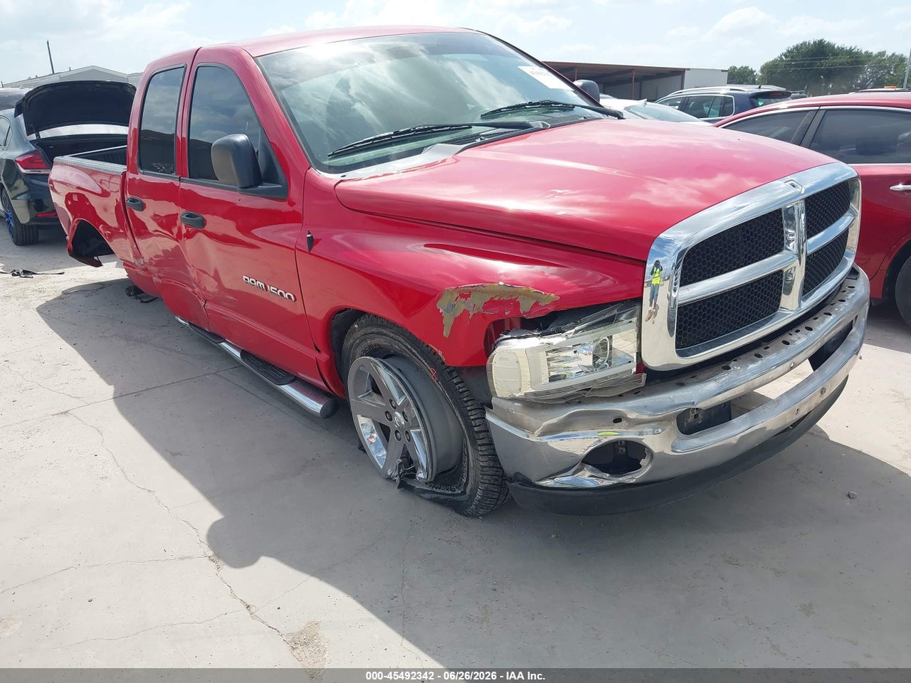 1D7HA18N74S****** · 2004 DODGE RAM 1500 SLT/LARAMIE